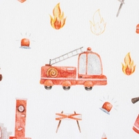 Jersey | SAMERN | weiß mit Feuerwehr